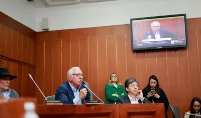 Guillermo Alfonso Jaramillo en la Comisión Séptima.