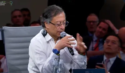 Gustavo Petro, Presidente de Colombia. 