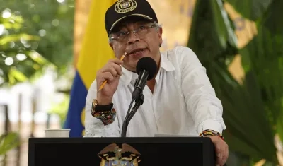 Gustavo Petro, Presidente de Colombia. 