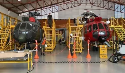 Helicópteros MI-17.