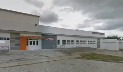 Hospital de Campo de la Cruz, a donde fue llevada la víctima. 