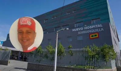 Jaime Ruiz Buelvas se encuentra en el Nuevo Hospital General de Barranquilla. 