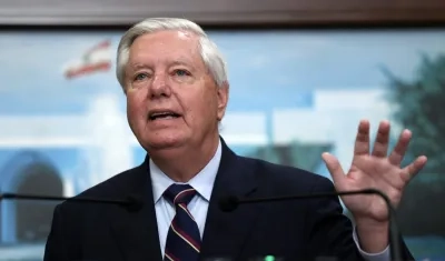 El senador estadounidense Lindsey Graham.