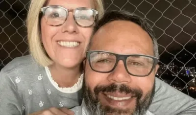 Marianela González y su esposo Rafael Tudares