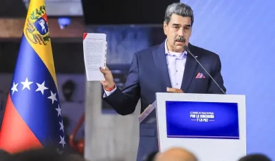 Nicolás Maduro, Presidente de Venezuela. 