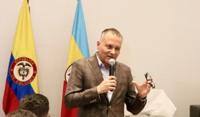 El magistrado Álvaro Restrepo Valencia.