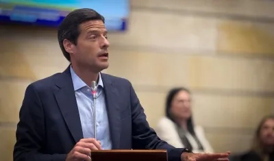 Senador Mauricio Gómez Amín en debate de control político ICETEX.