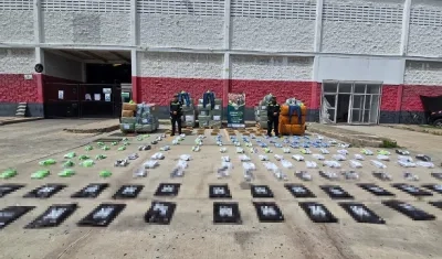 Mercancía aprehendida. 