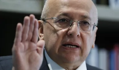 Eduardo Montealegre, ministro de Justicia. 