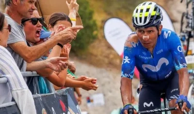 Nairo Quintana, ciclista colombiano.