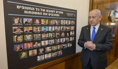 El primer ministro israelí, Benjamín Netanyahu.