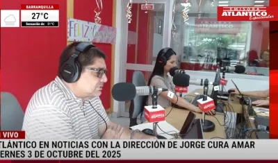 Transmisión de Atlántico en Noticias.