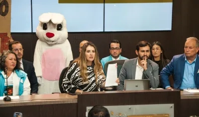 La senadora y precandidata presidencial Paloma Valencia.