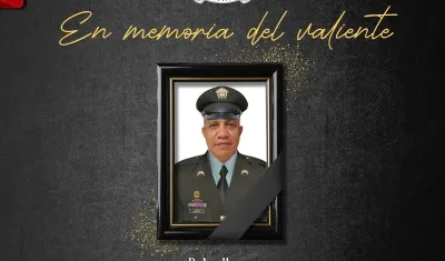 Patrullero Milton Salas.