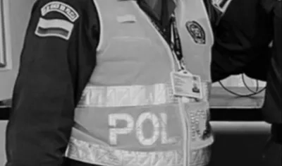 Patrullero de la Sijin Milton José Salas Rodríguez. 