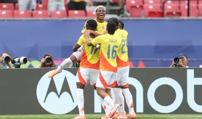 Óscar Perea marcó el único gol del partido.