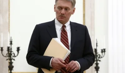 El portavoz del Kremlin, Dmitri Peskov.
