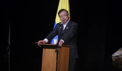 El Presidente Gustavo Petro.