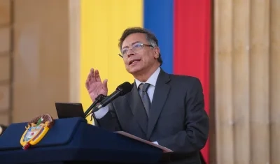 El Presidente de la República, Gustavo Petro.