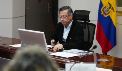 El Presidente de la República, Gustavo Petro.