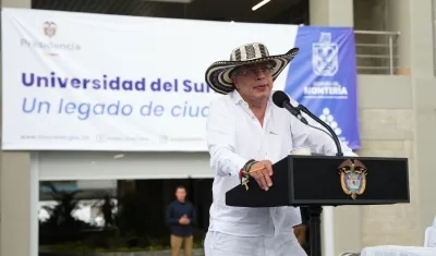 El Presidente Gustavo Petro.