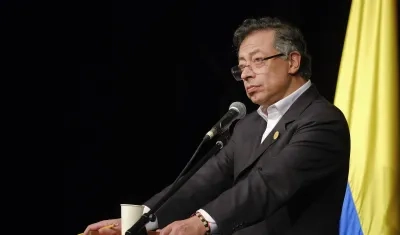 El Presidente Gustavo Petro.