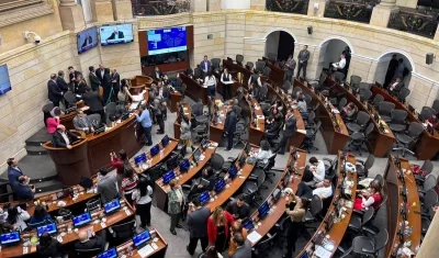 Plenaria del Senado.