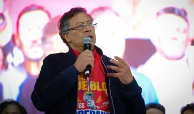 Presidente Gustavo Petro. 