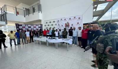 Presunta red logística de la ACSN.