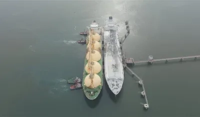 Regasificadora de Cartagena.