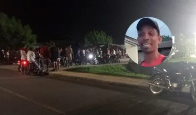 Reinaldo José González Medina y el lugar de los hechos.