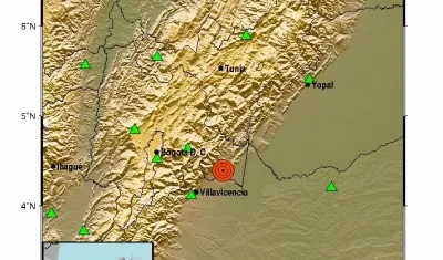 Reporte del Servicio Geológico Colombiano.