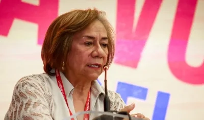 La Canciller Rosa Yolanda Villavicencio.