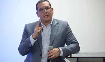 El Superintendente Nacional de Salud, Giovanny Rubiano García.