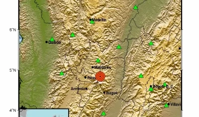Sismo en Tolima.