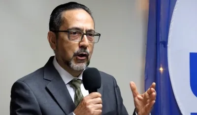 El rector de la Universidad Autónoma del Caribe, Jorge Senior.