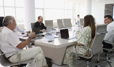 Sesión del Consejo Superior de la Universidad del Atlántico.