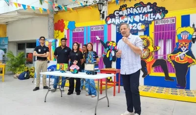 Tecno Batalla de Flores en la Casa del Carnaval.