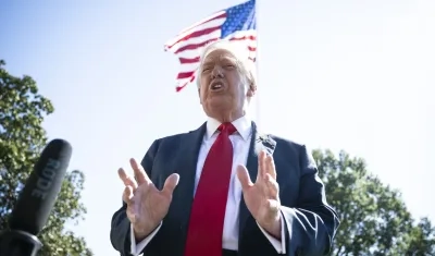 El presidente de Estados Unidos, Donald Trump.