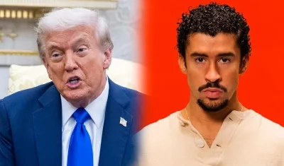 Donald Trump y Bad Bunny.