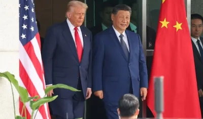 Donald Trump y Xi Jinping.