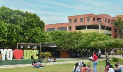 Instalaciones de la Universidad Popular del Cesar.