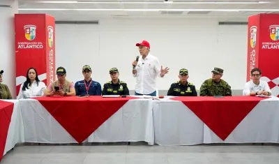 Gobernador Eduardo Verano en la instalación de la jornada.