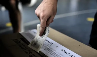 Imagen de referencia de votación.