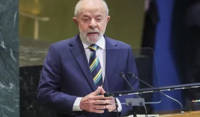 Lula da Silva, Presidente de Brasil.