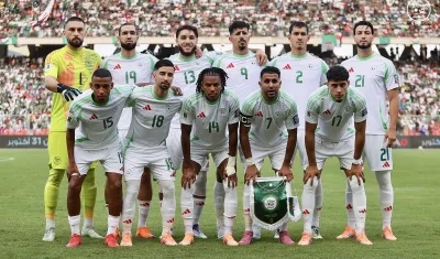 Seleccionado de fútbol de Argelia, clasificado al Mundial de 2026.