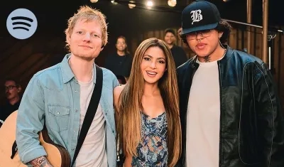 Ed Sheeran, Shakira y Beéle. 
