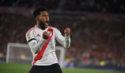 Miguel Borja llegó a River Plate en julio de 2022.