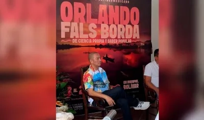 En Mompox, el Secretario de Cultura asistió al 'Encuentro Latinoamericano Orlando Fals Borda'.