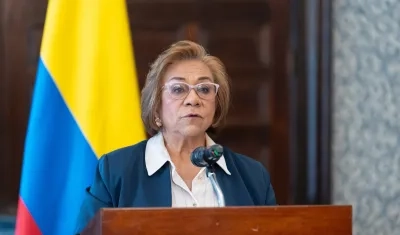 Yolanda Villavicencio, canciller de Colombia.